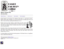 Tablet Screenshot of dancefactoryonline.com